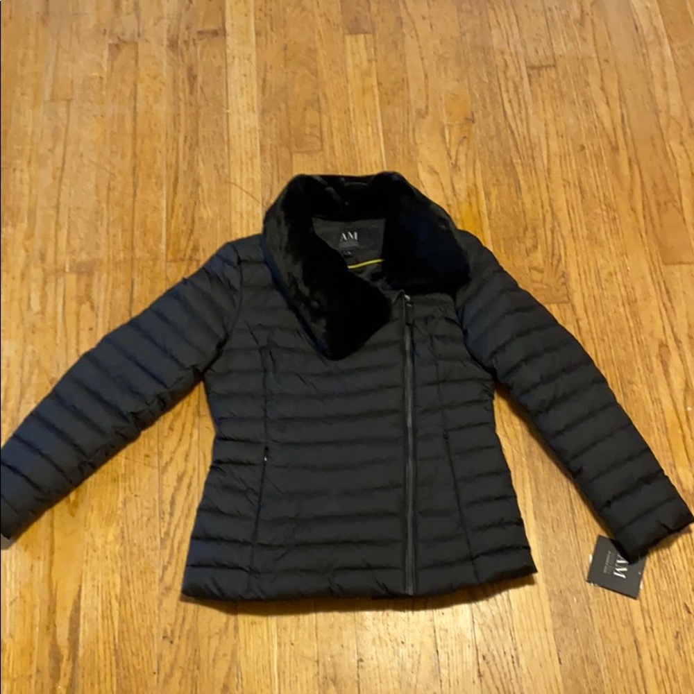 NWT Andrew Marc Studio Black Winter Jacket